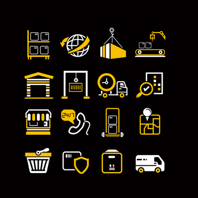 大恩物流logo设计、vi设计